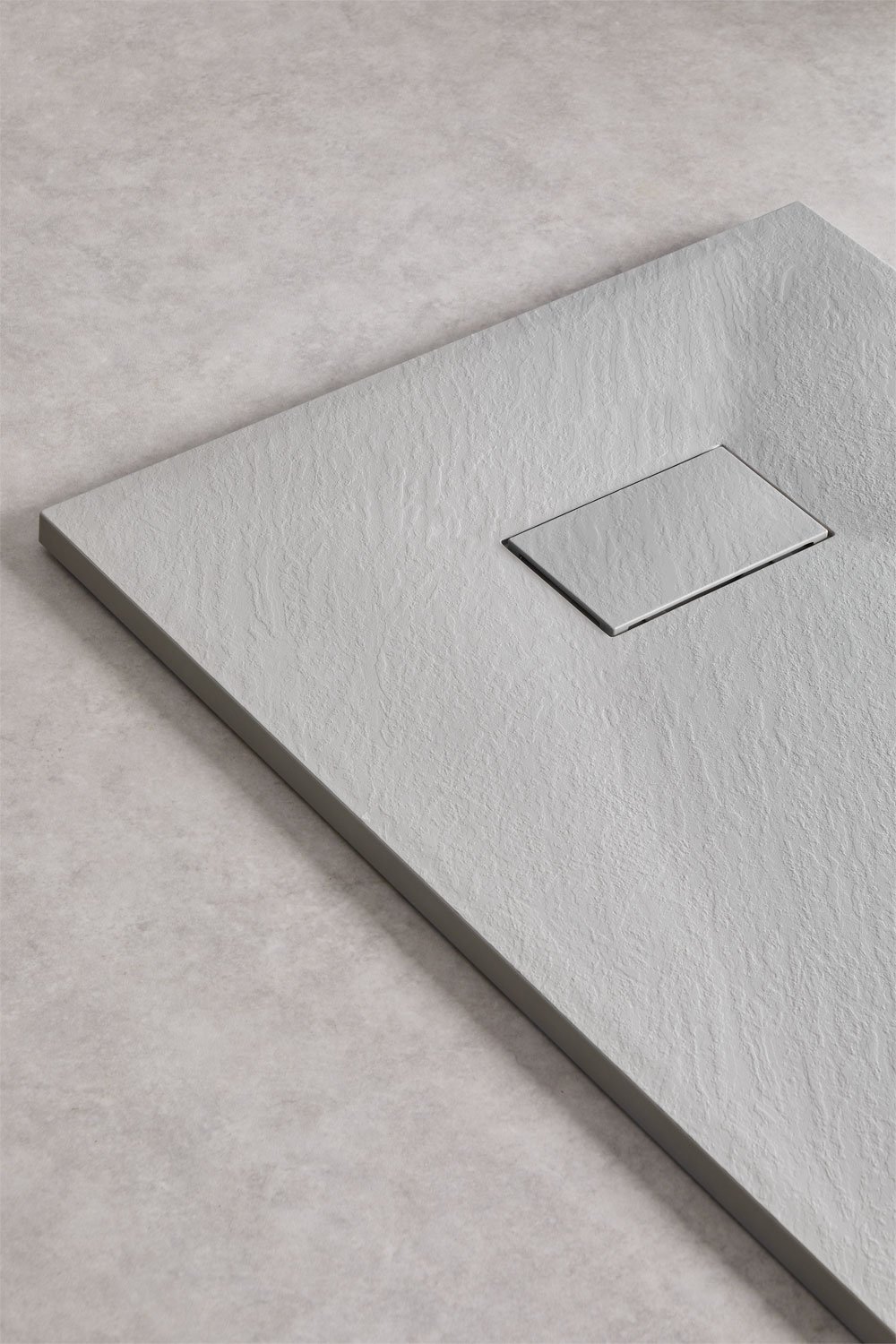 Rectangular non-slip extra-flat SMC resin shower tray Soho, gallery image 2