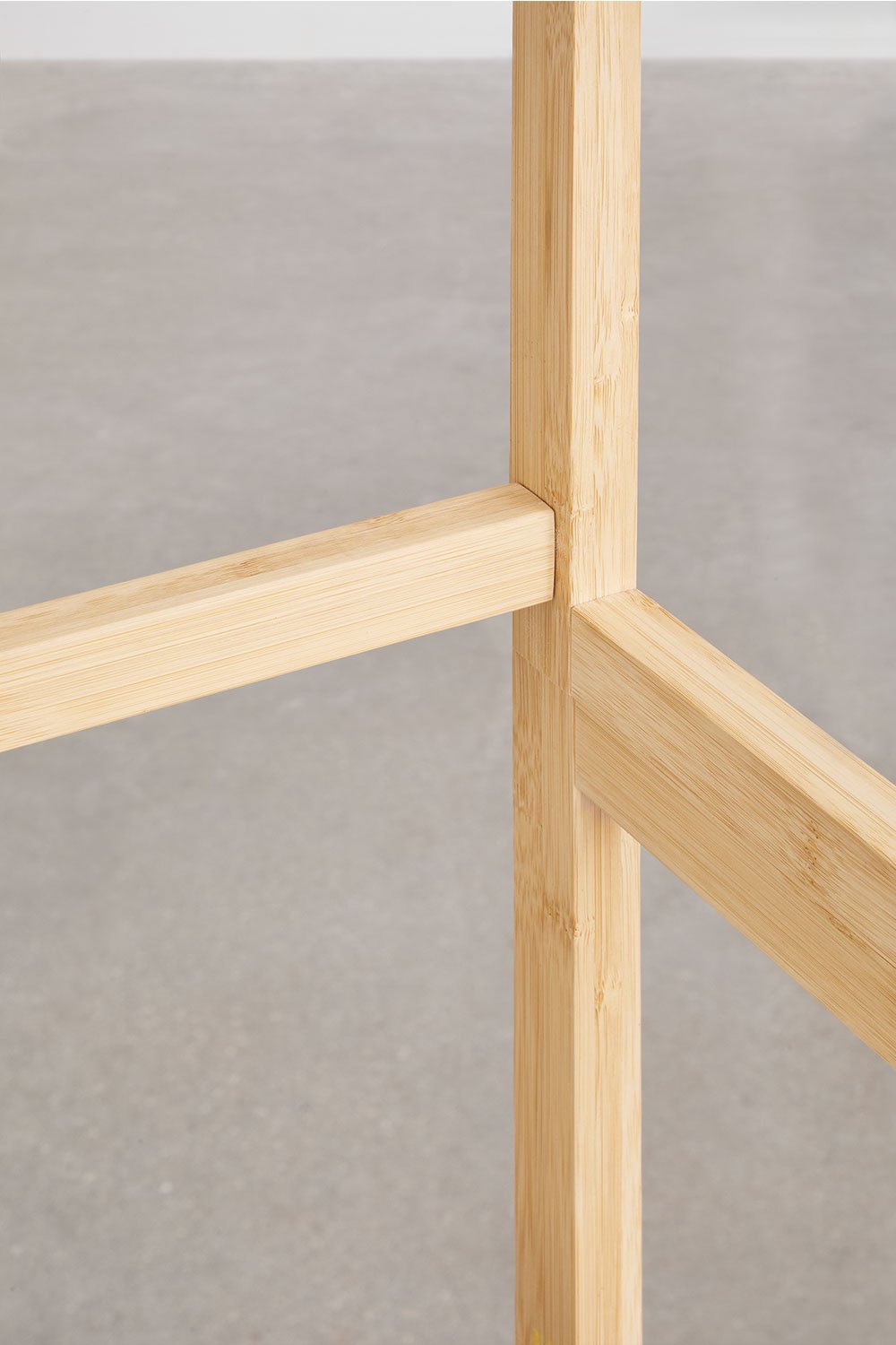 Deneb open wardrobe with bamboo shelves, gallery image 4