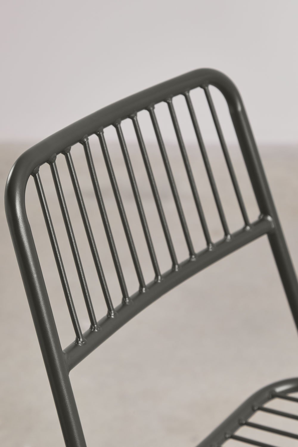 Stackable garden chair in steel Elton, gallery image 5