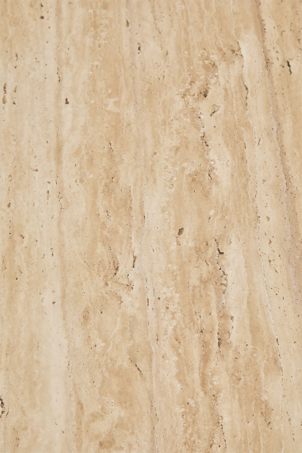 Vayet coffee table 120x70 cm in travertine and stainless steel, gallery image 7