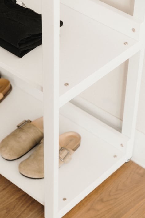 Shelf in MDF for Ariaster modular shelves - White