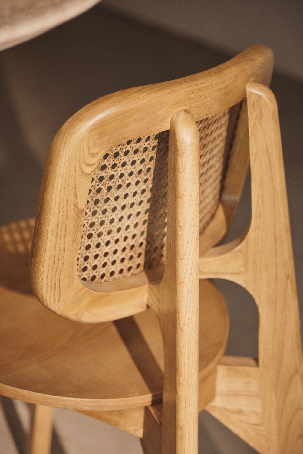 Defne wooden dining chair, gallery image 2