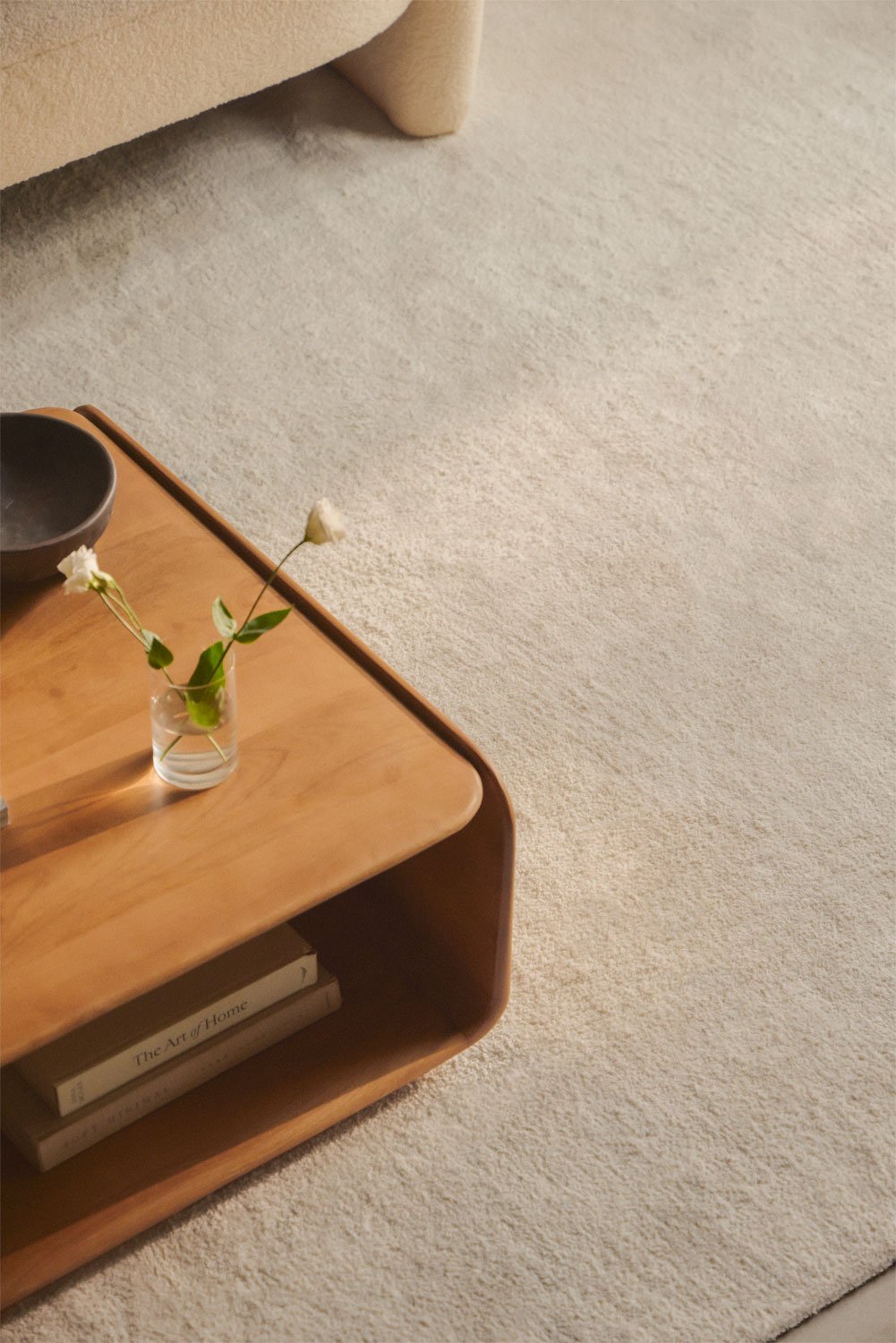 Rectangular rug 200x300 cm in cream beige Duero, gallery image 1