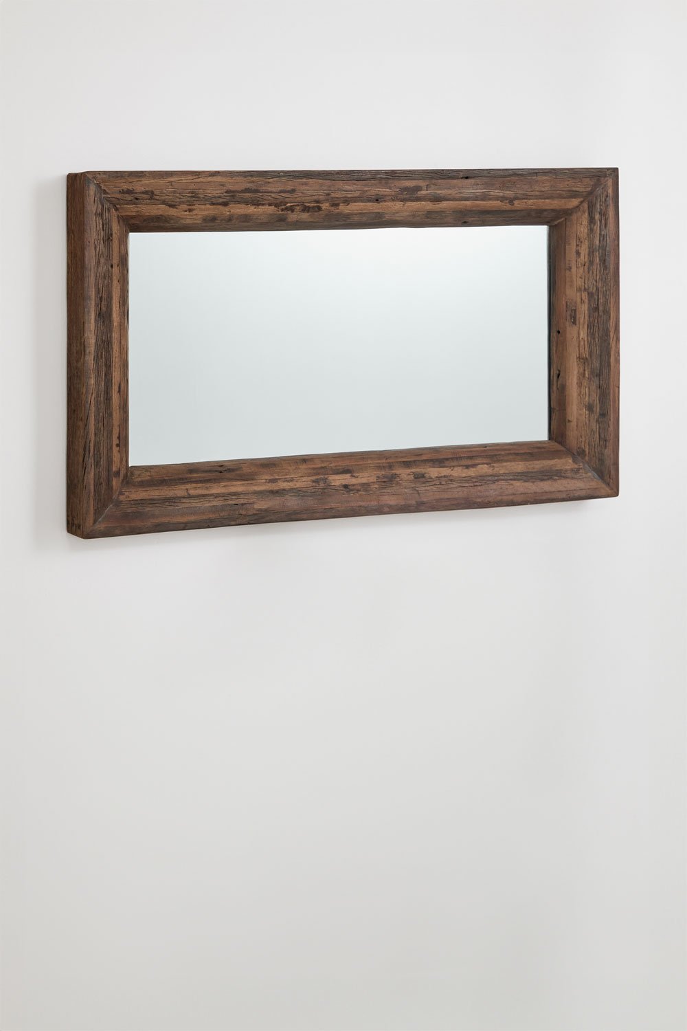 Juvira recycled wood console set with mirror, gallery image 5