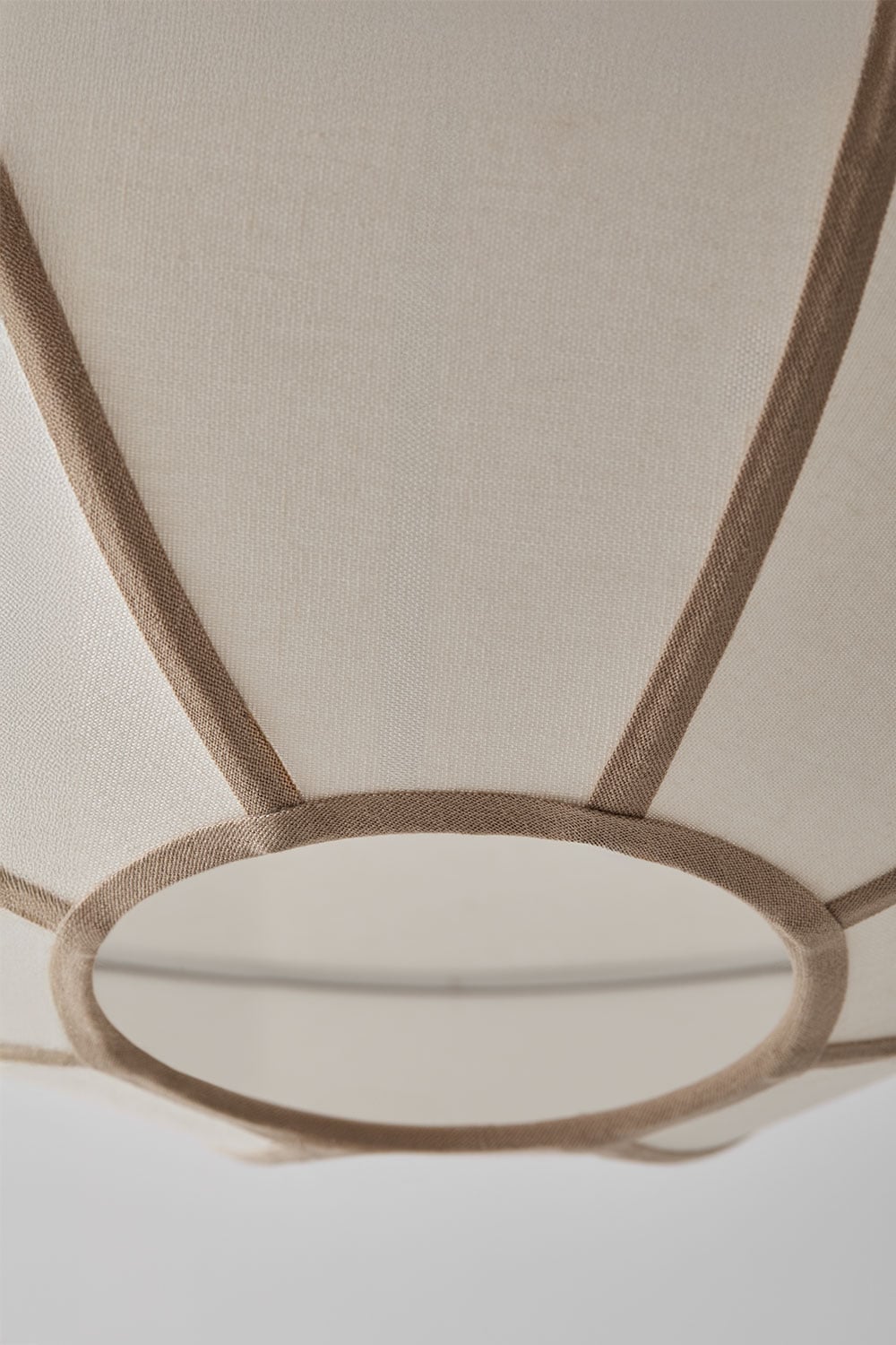 Patraix linen pendant ceiling lamp, gallery image 5