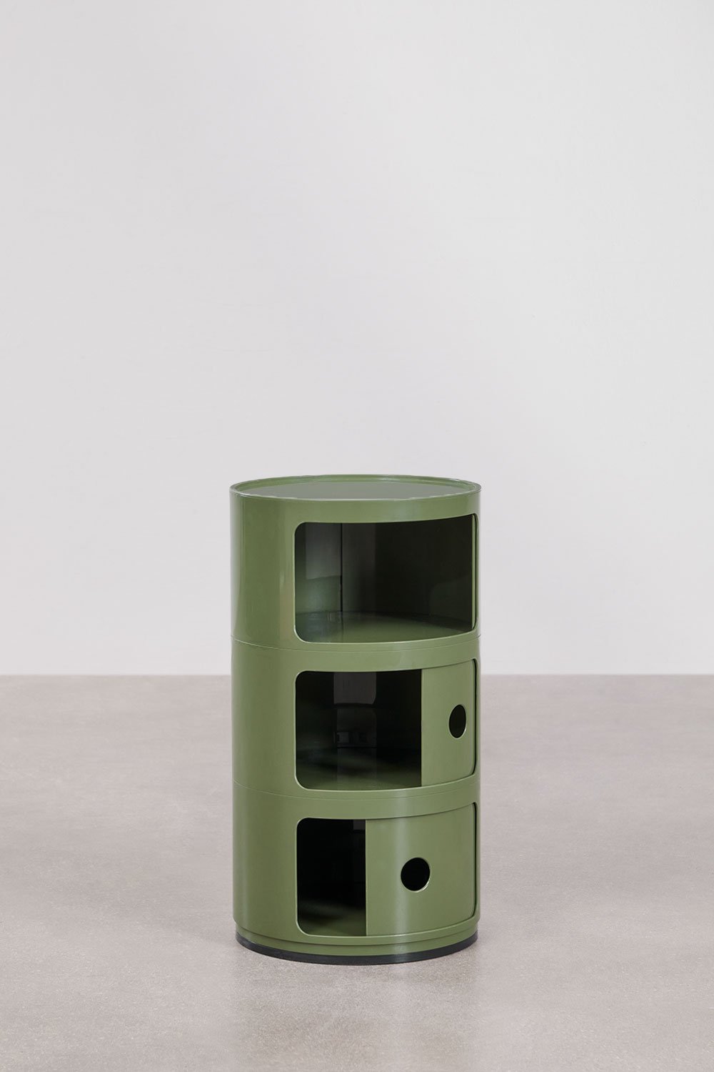 Round bedside table with shelves Babel, gallery image 4