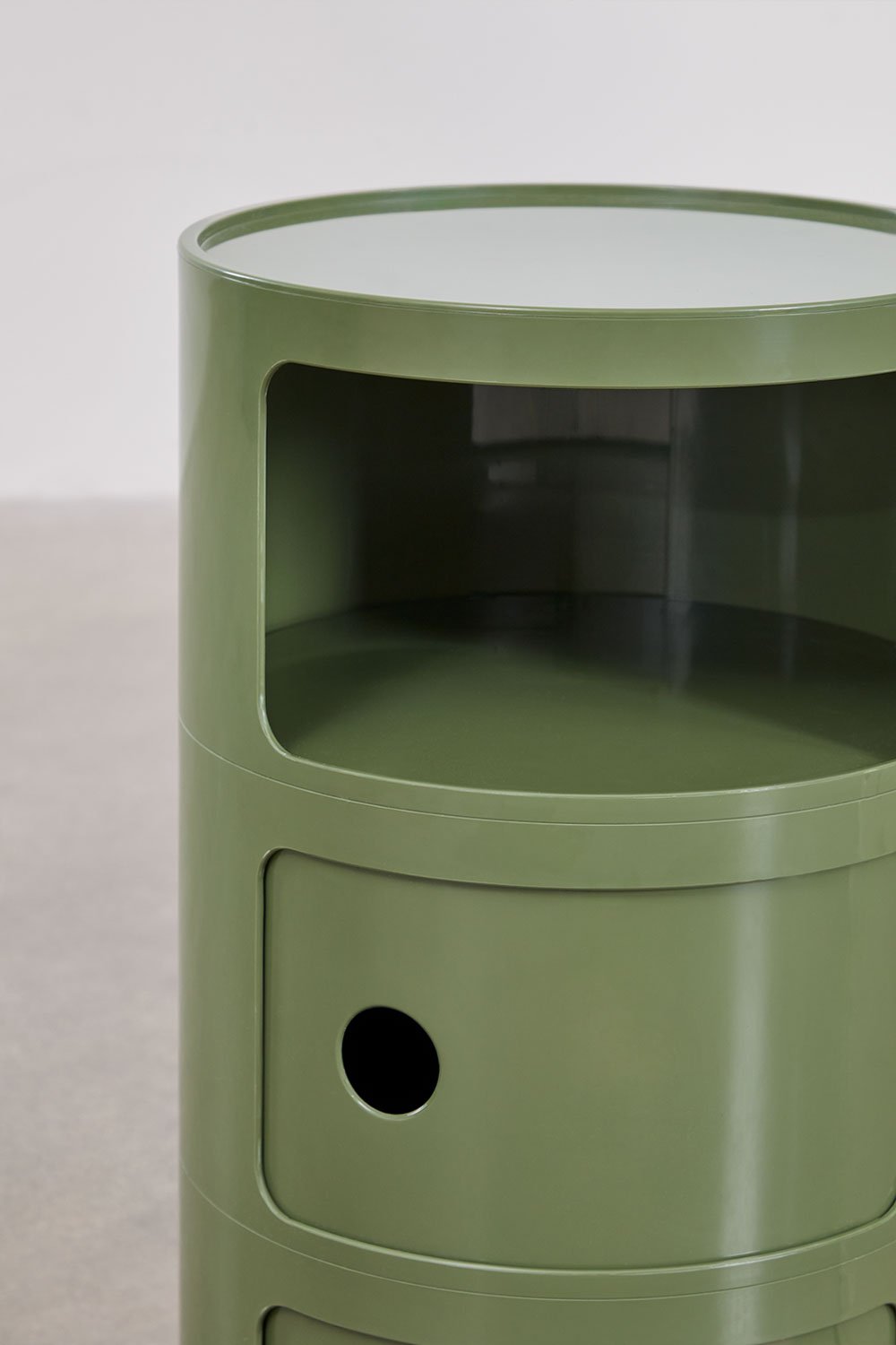 Round bedside table with shelves Babel, gallery image 6