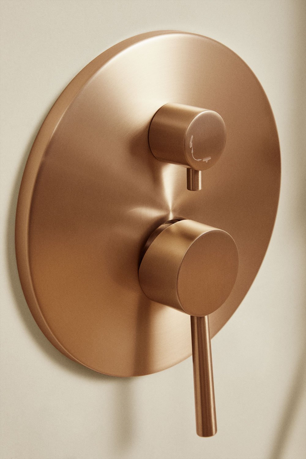 Orveta brass built-in shower column, gallery image 8