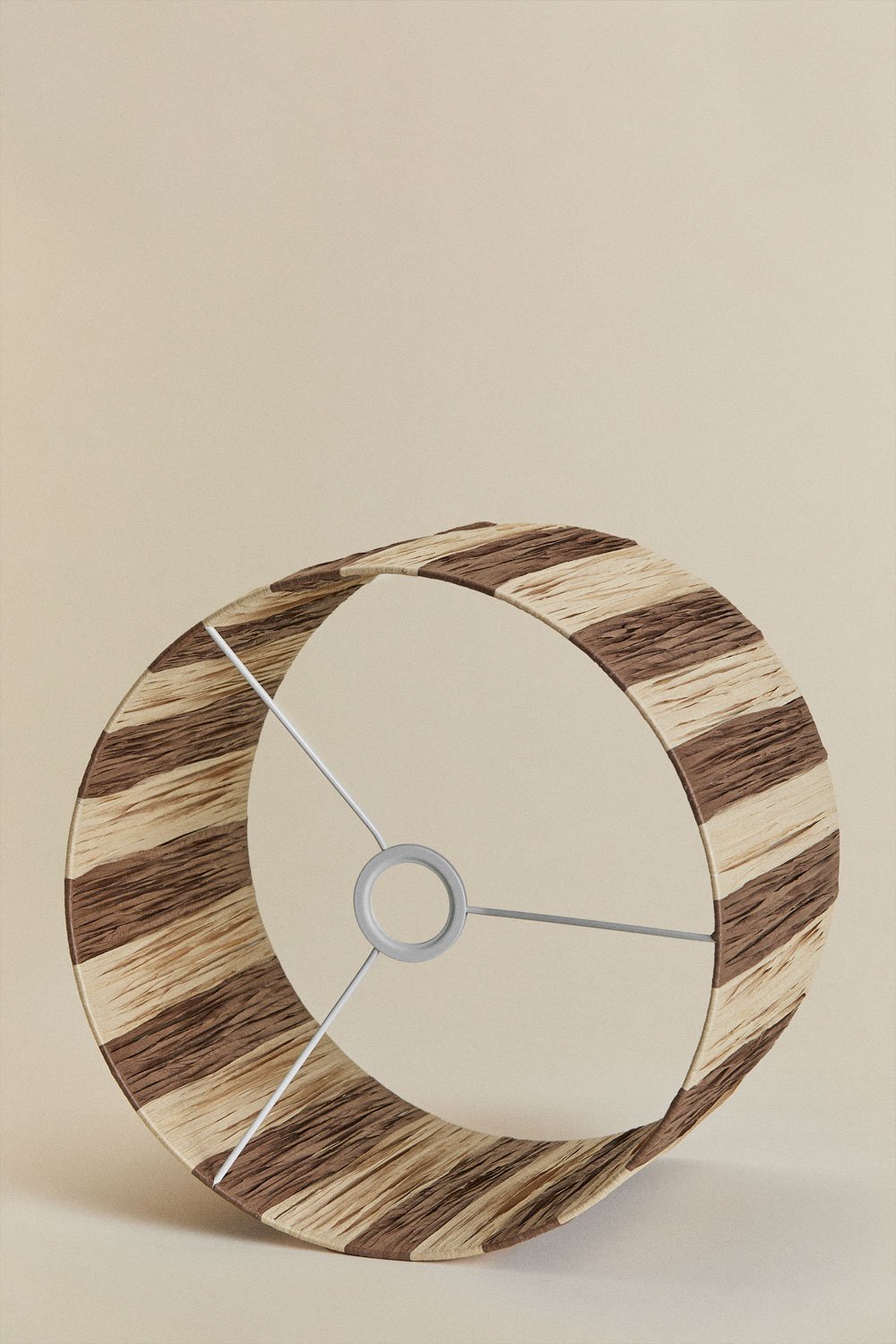 Lampshade Ø30 cm in Marsali braided paper, gallery image 3