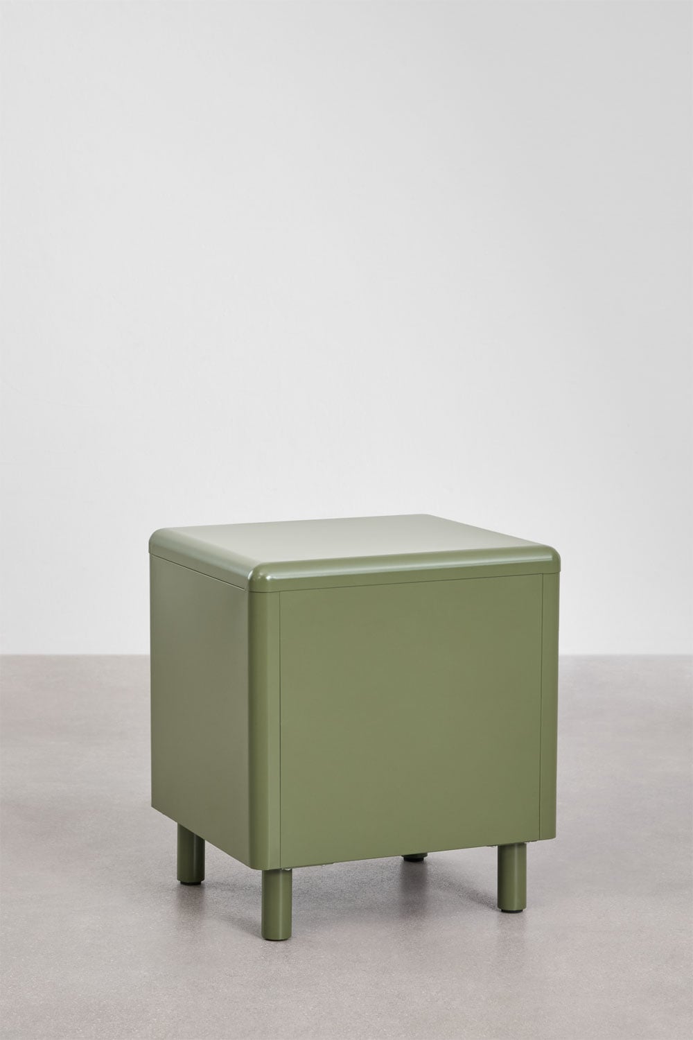 Pack of 2 rectangular nightstands 45x40 cm in Michigan steel, gallery image 5