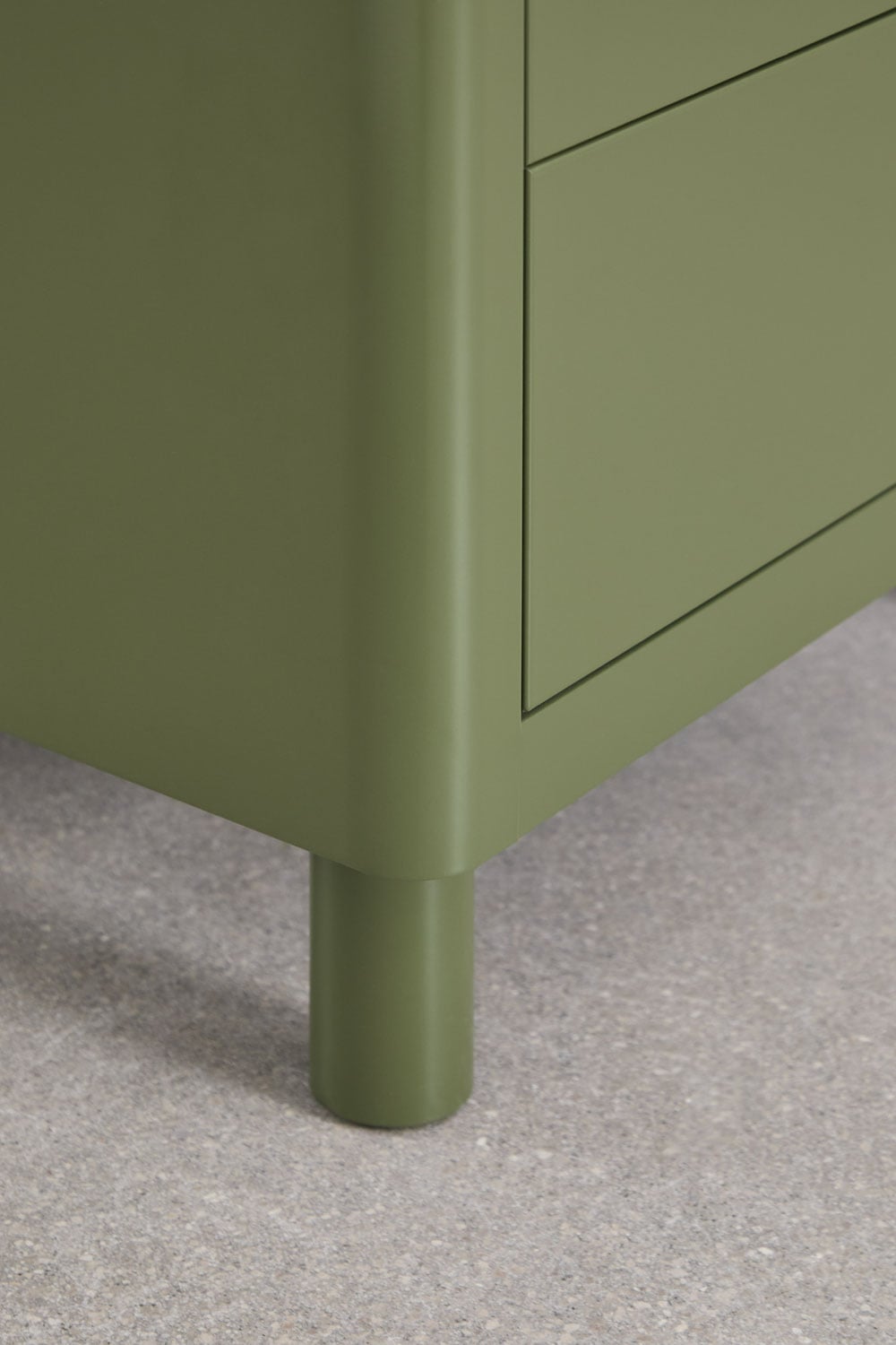 Pack of 2 rectangular nightstands 45x40 cm in Michigan steel, gallery image 7