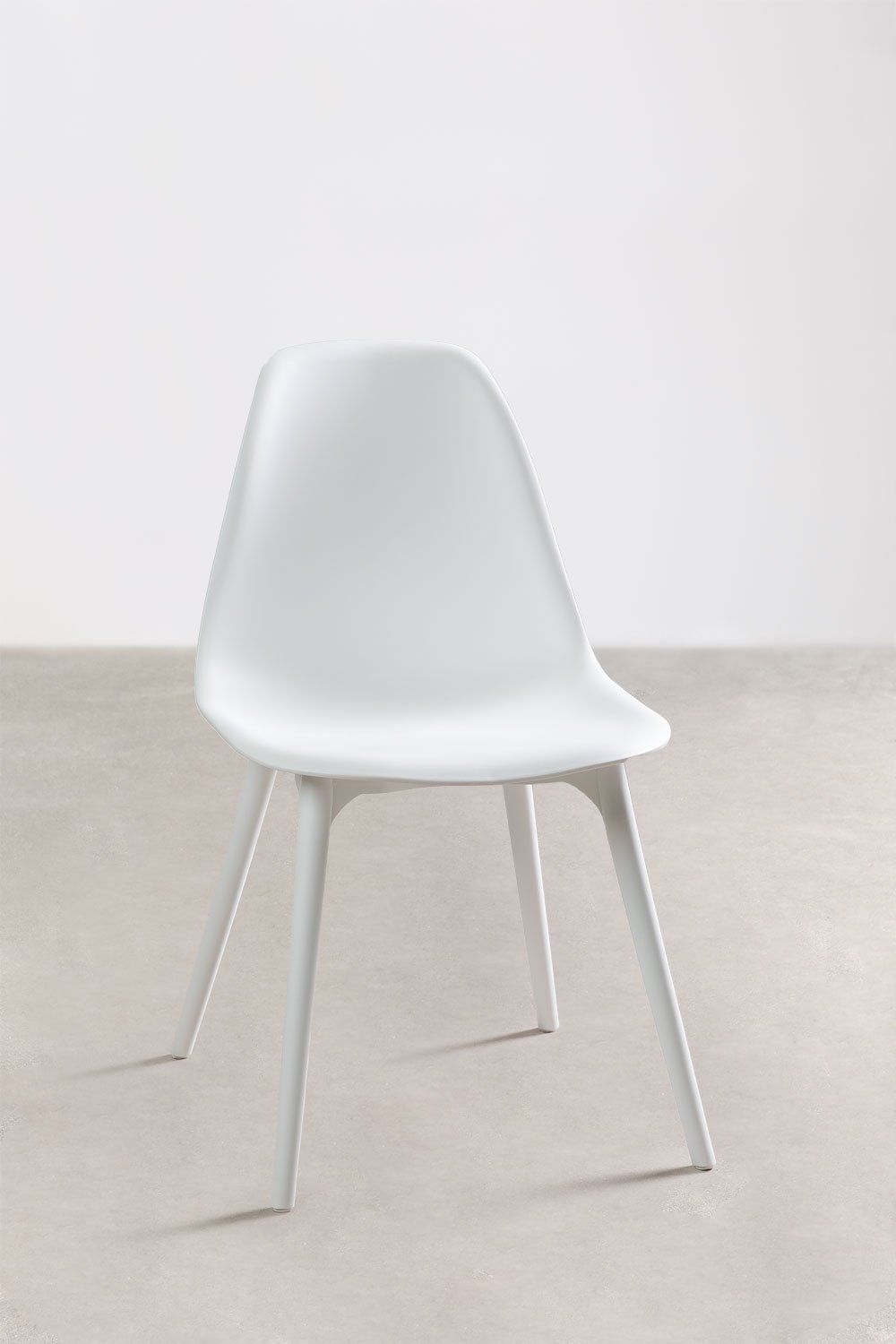 Scand polypropylene dining chair, gallery image 3