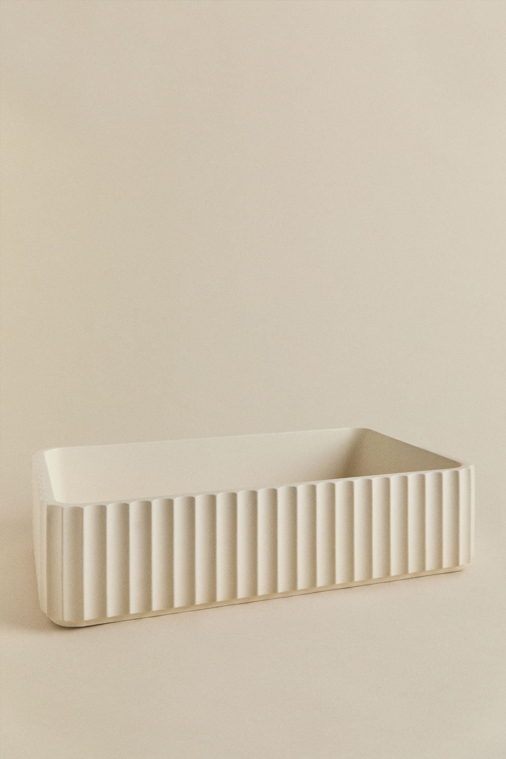 Rectangular washbasin 50x30 cm in cement Tetnu, gallery image 4