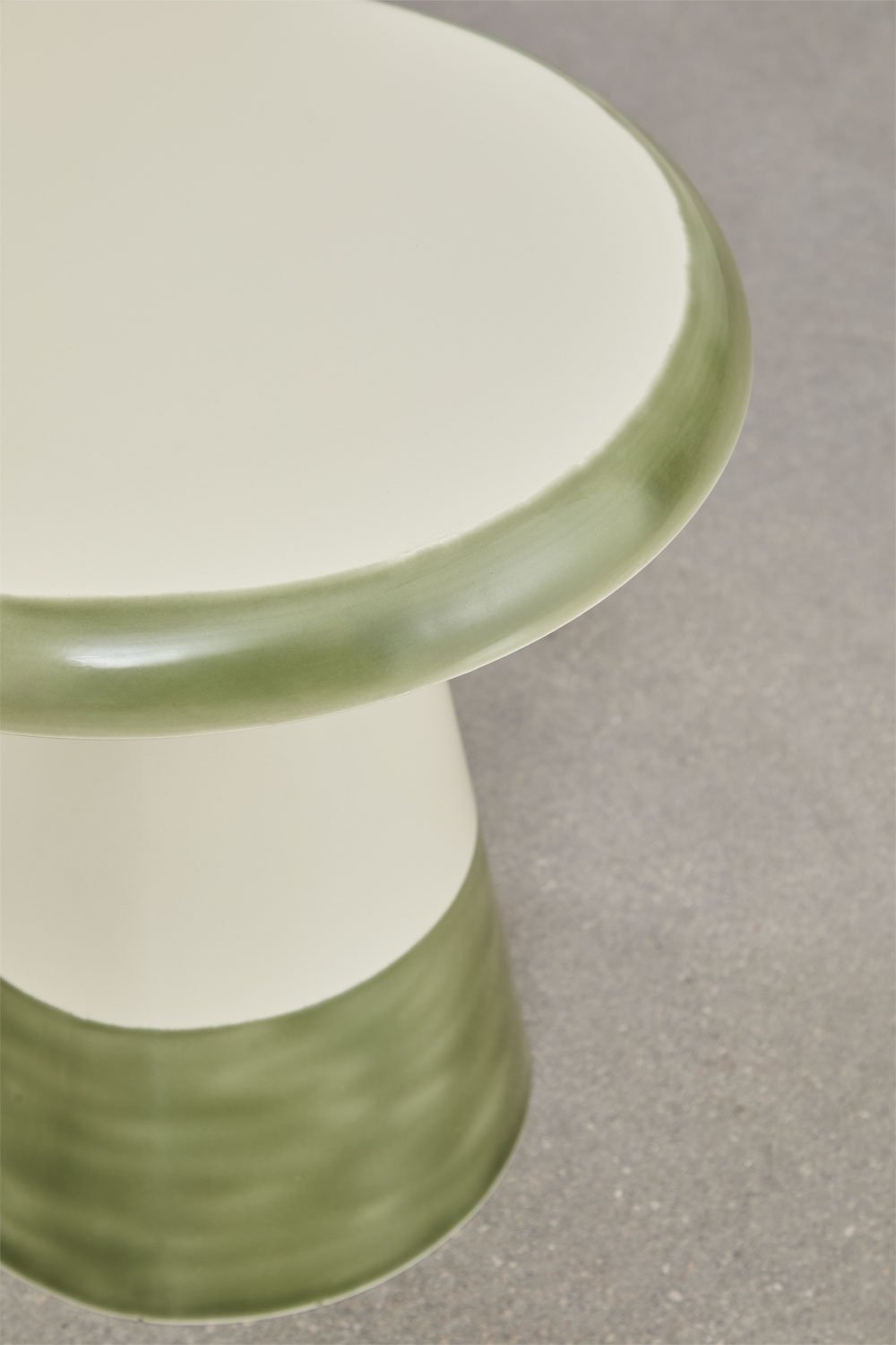 Marcela round iron nightstand, gallery image 4