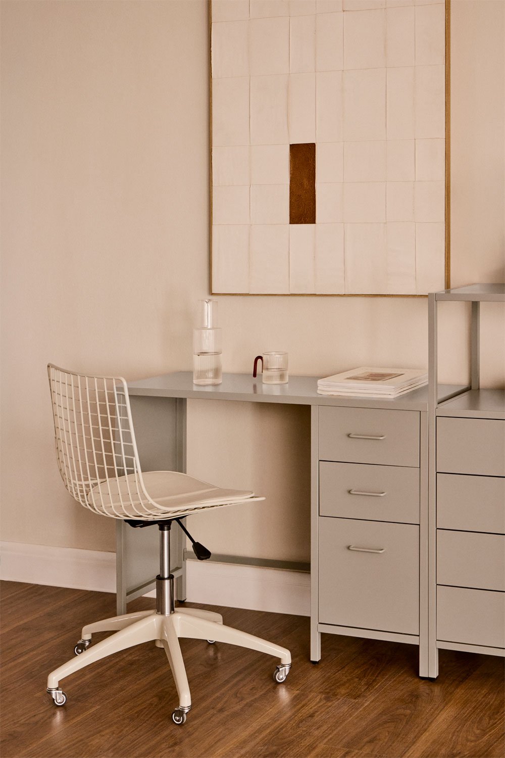 Janine Steel Desk, gallery image 1