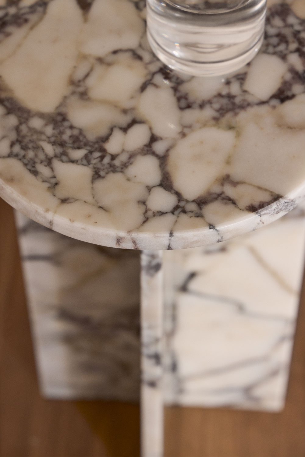 Pack of 2 natural stone Corwel nightstands, gallery image 2