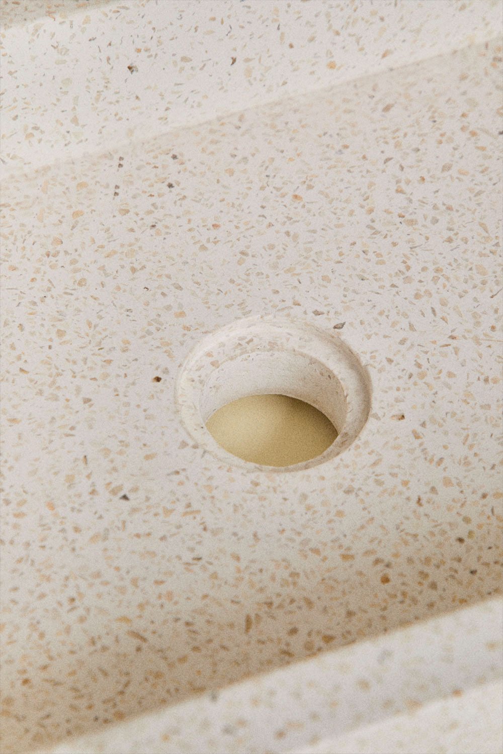 Rectangular washbasin 60x30 cm in Ronald cement, gallery image 6