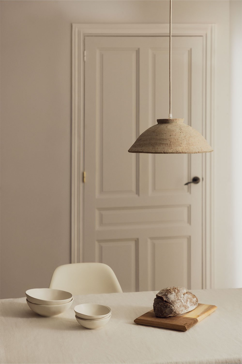 Sainza terracotta ceiling lamp, gallery image 1