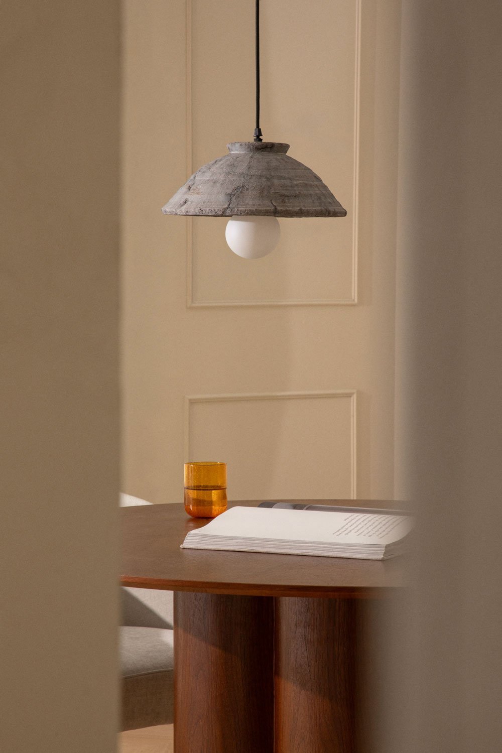 Sainza terracotta ceiling lamp, gallery image 1