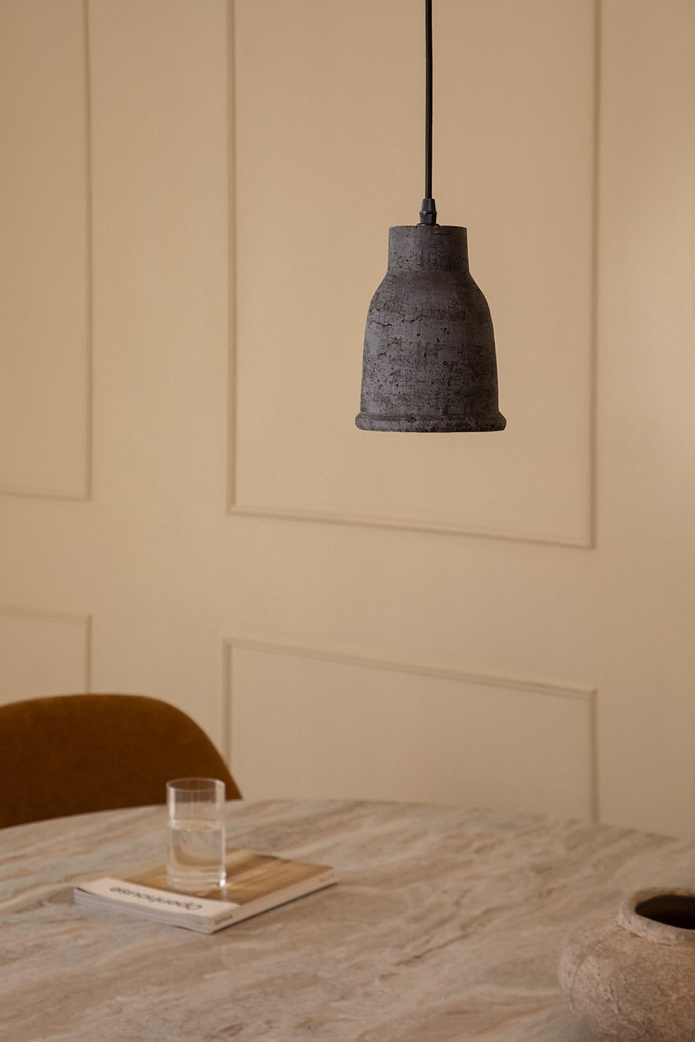 Sainza terracotta pendant ceiling lamp, gallery image 1