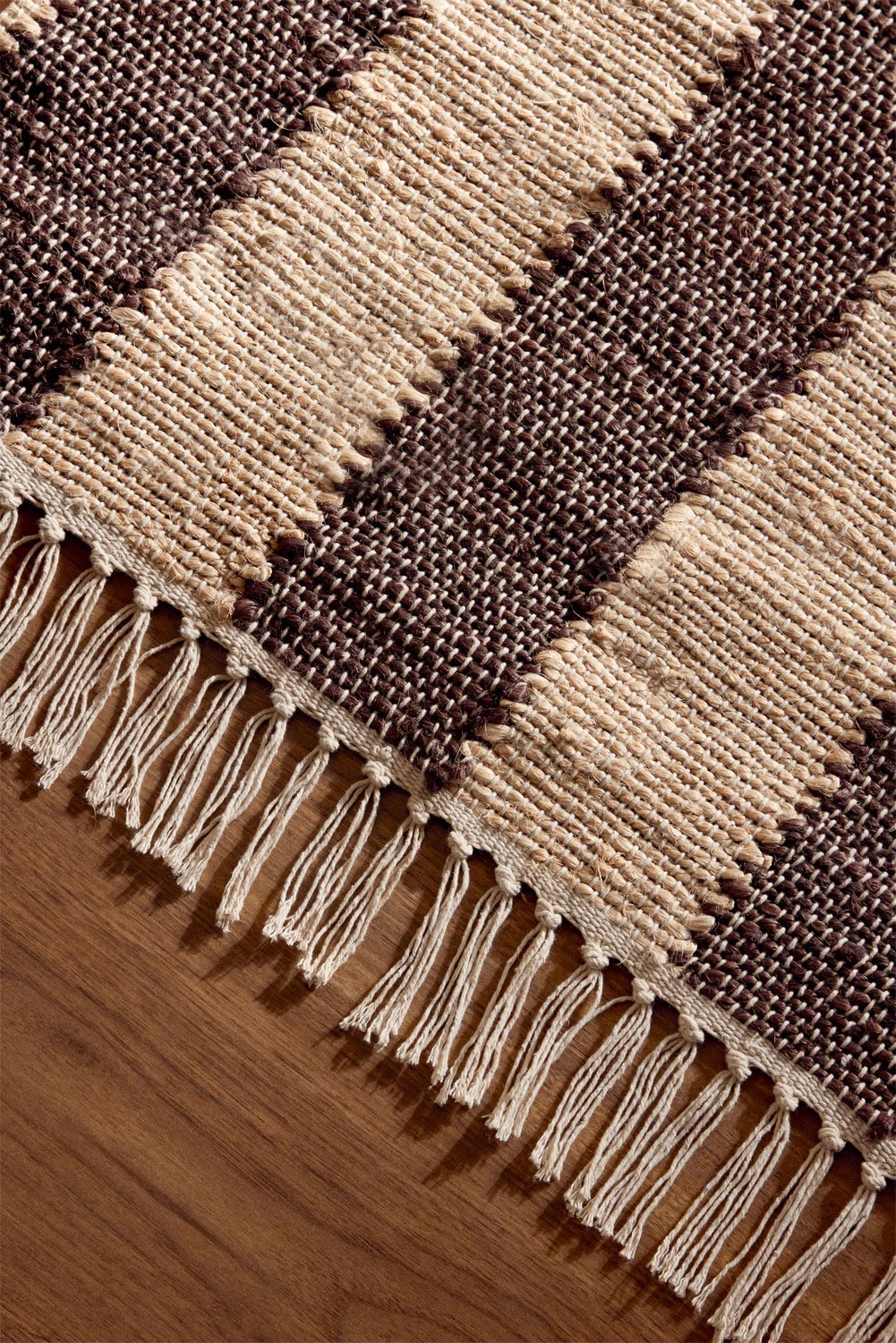 Serilda jute and cotton rug, gallery image 2
