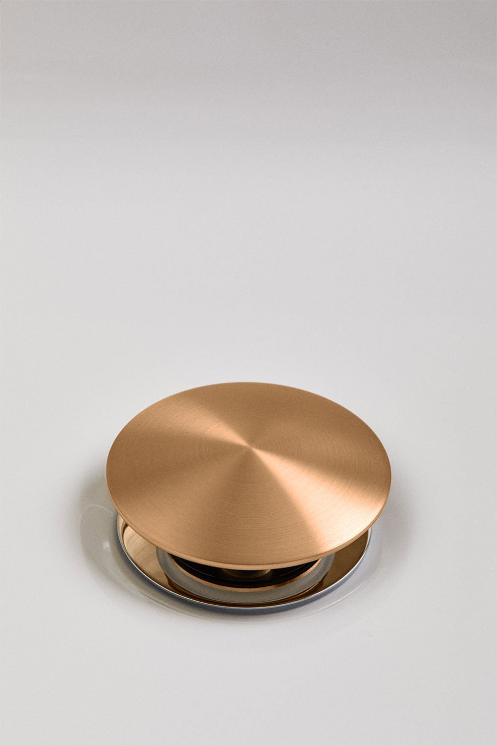 Orveta Click-Clack Stainless Steel and Brass Sink Drain Valve, gallery image 5