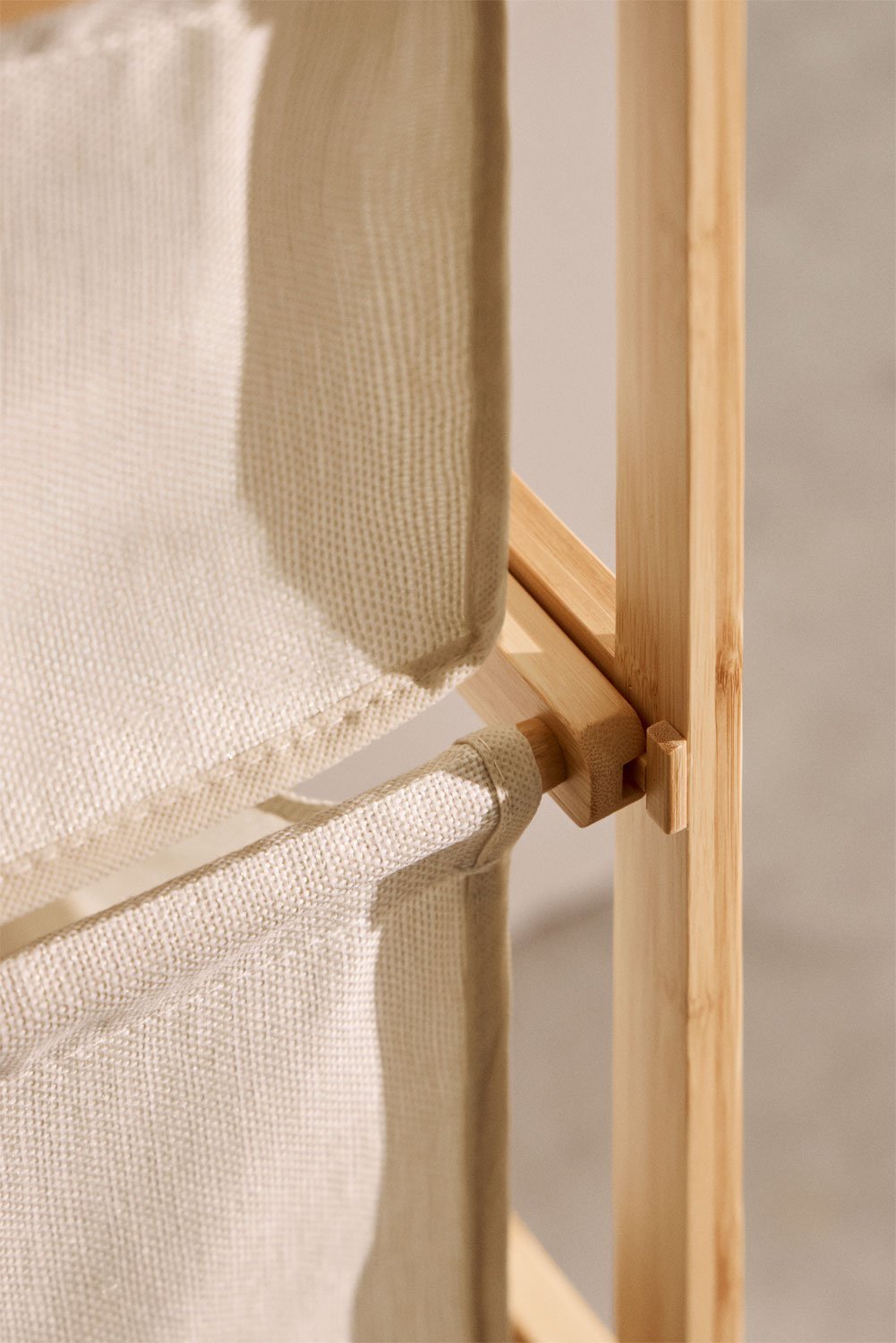 Bamboo shelf with 3 baskets Skadi, gallery image 2