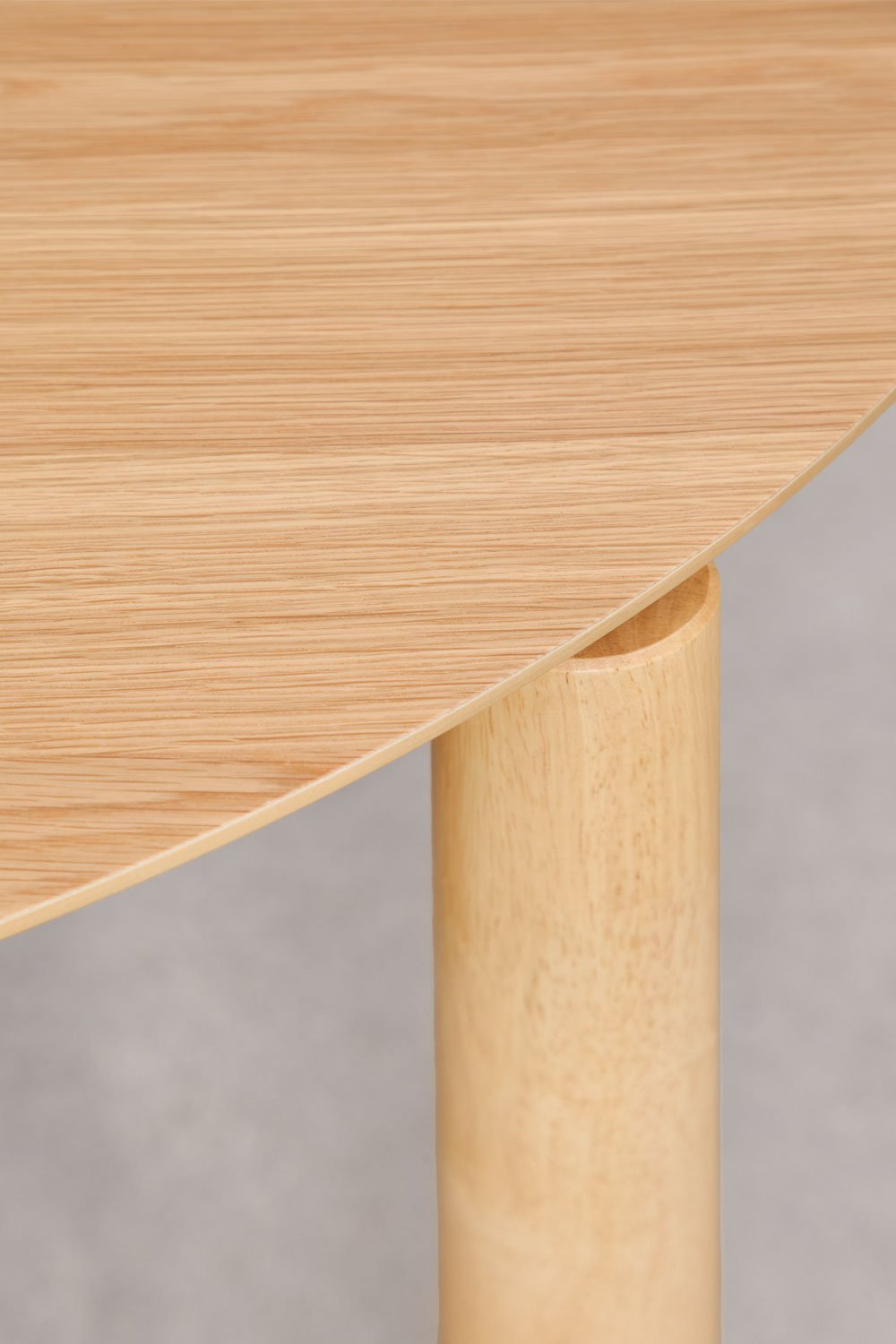 Round dining table Ø110 cm in MDF Munden, gallery image 4