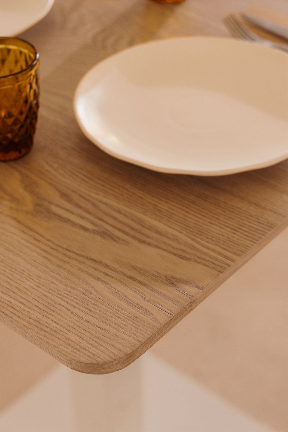 Square Ash Wood Bar Table ESPRESSO, gallery image 2