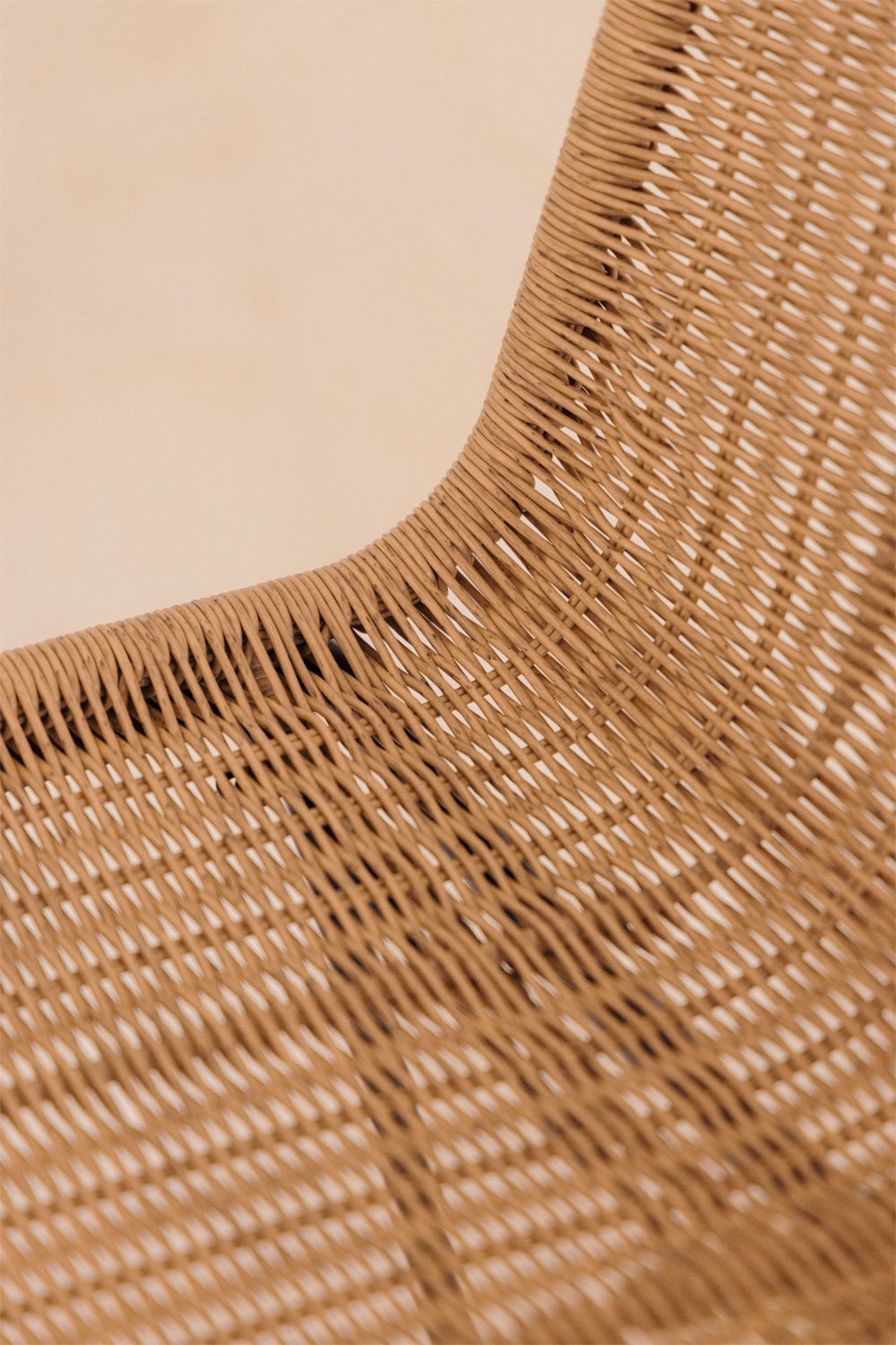 Reiven High Stackable Wicker Stool, gallery image 2