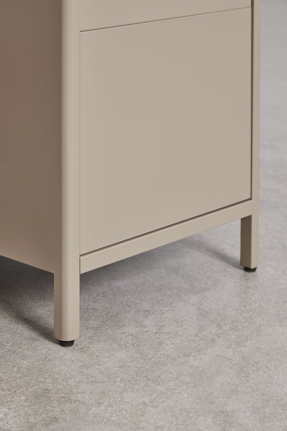 Michigan 120x60 cm steel desk with drawers, gallery image 8