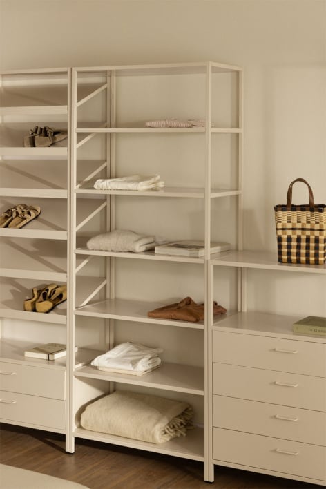 Janine steel shelving