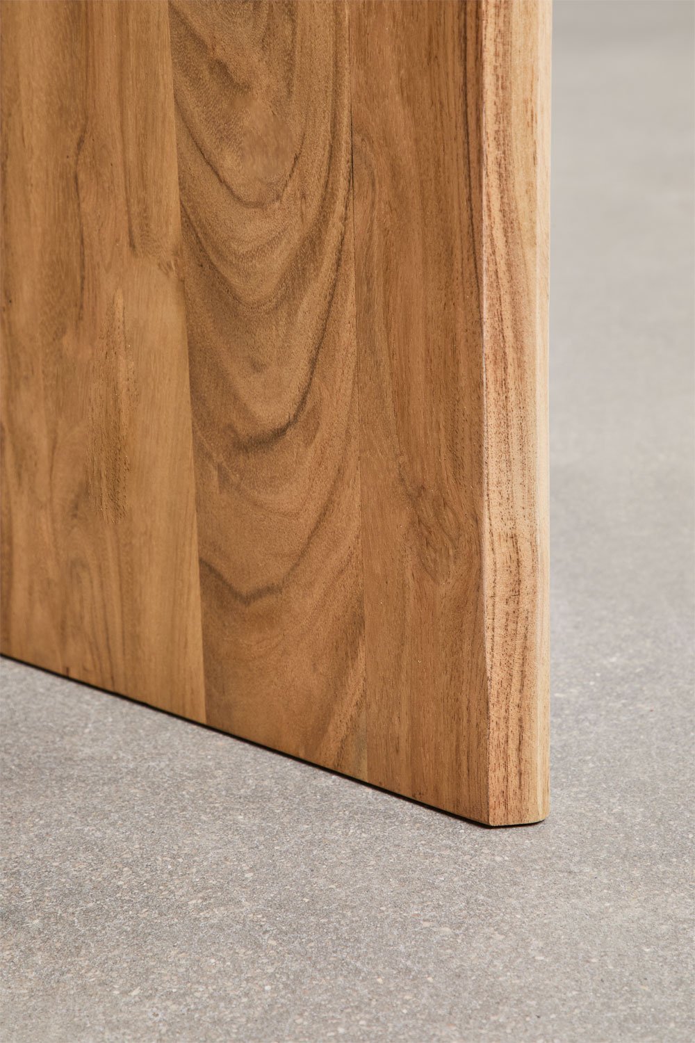 Bedum 200x100 cm oval dining table in acacia wood, gallery image 5