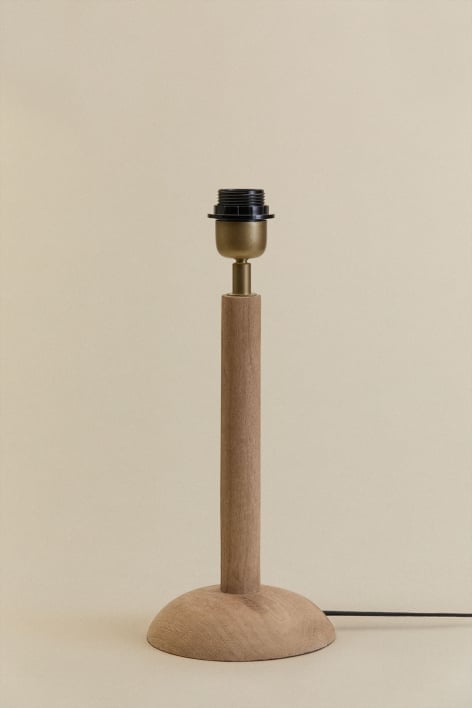 Harry mango wood table lamp base 30 cm