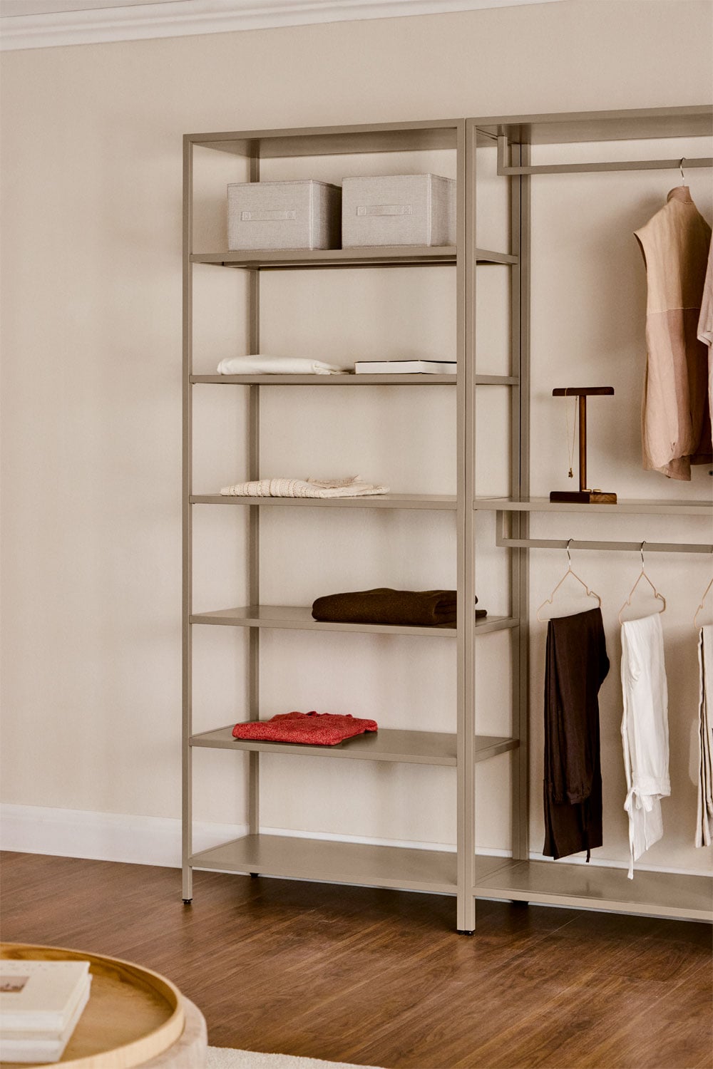 Janine 80x200 cm steel shelving unit, gallery image 1