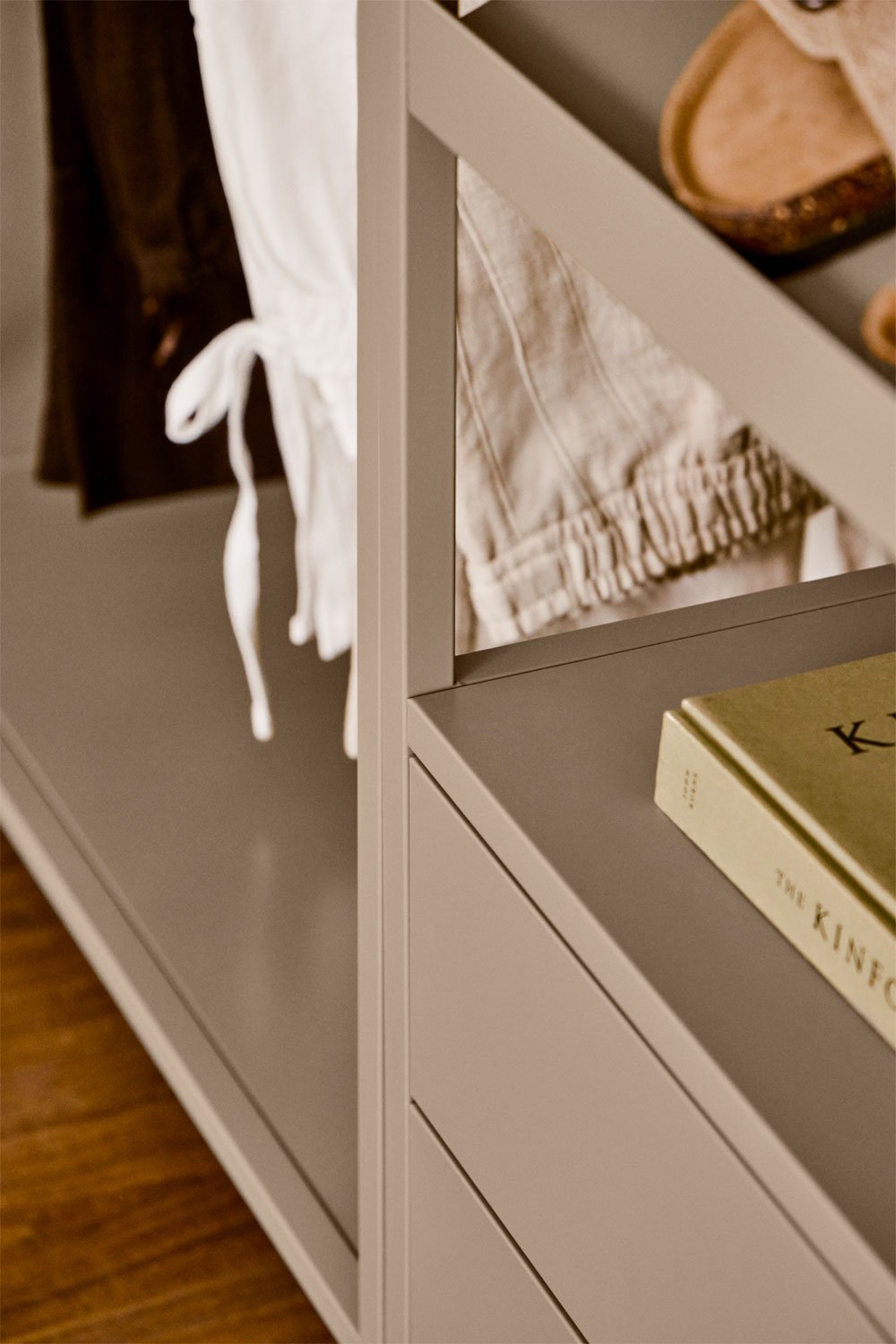 Janine steel shoe rack with drawers, gallery image 2
