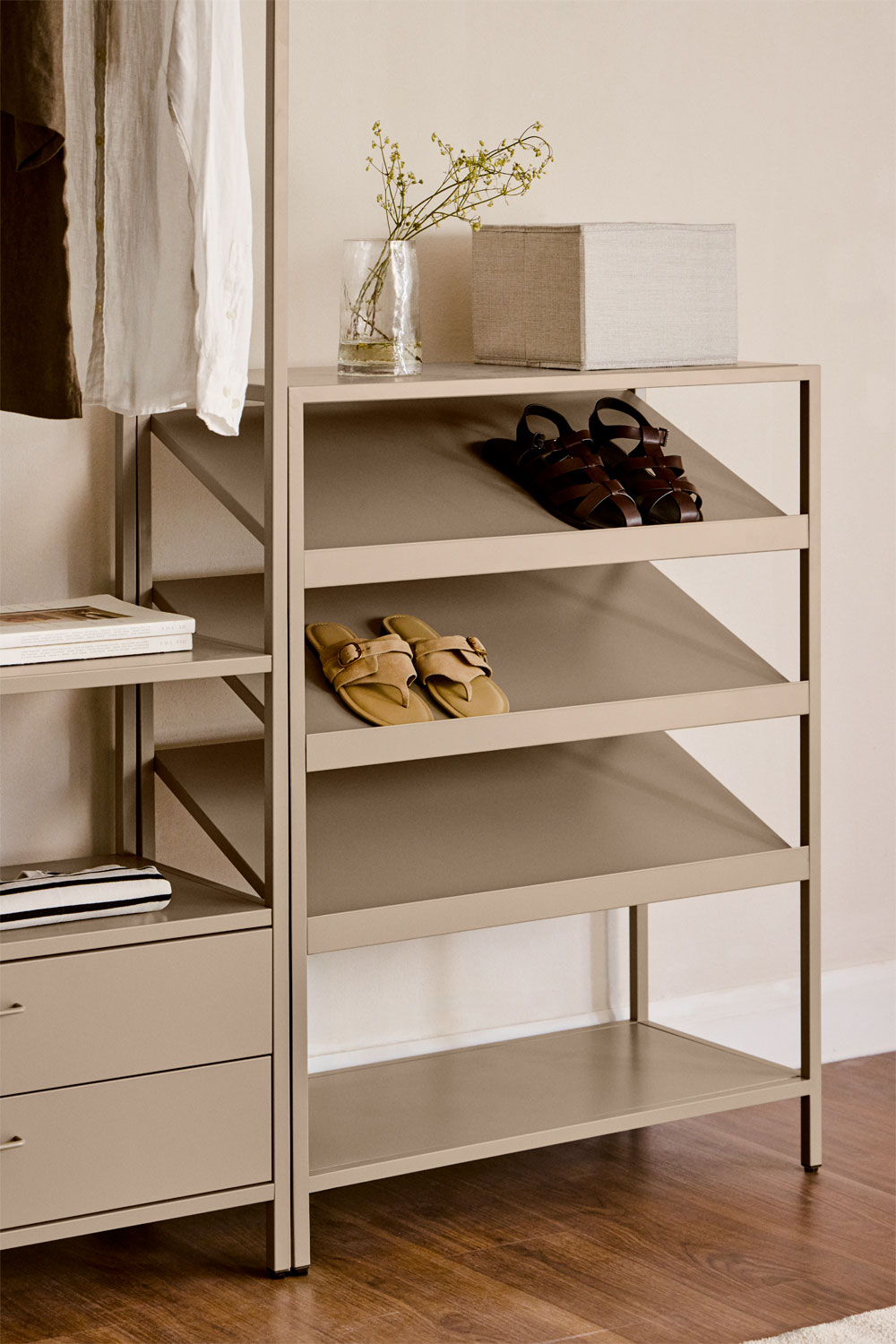 Janine Steel Shoe Rack - SKLUM