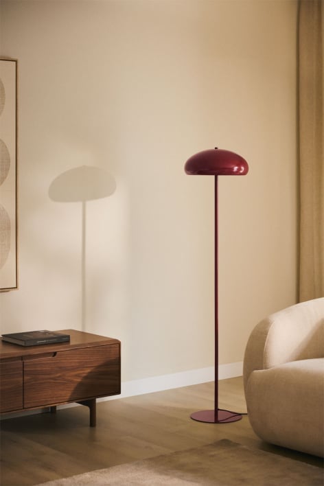 Hilma iron floor lamp