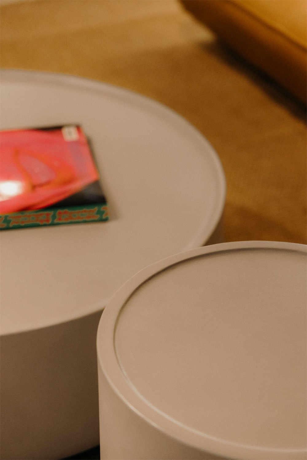 Round Cement Side Table (Ø35 cm) Darwys, gallery image 2