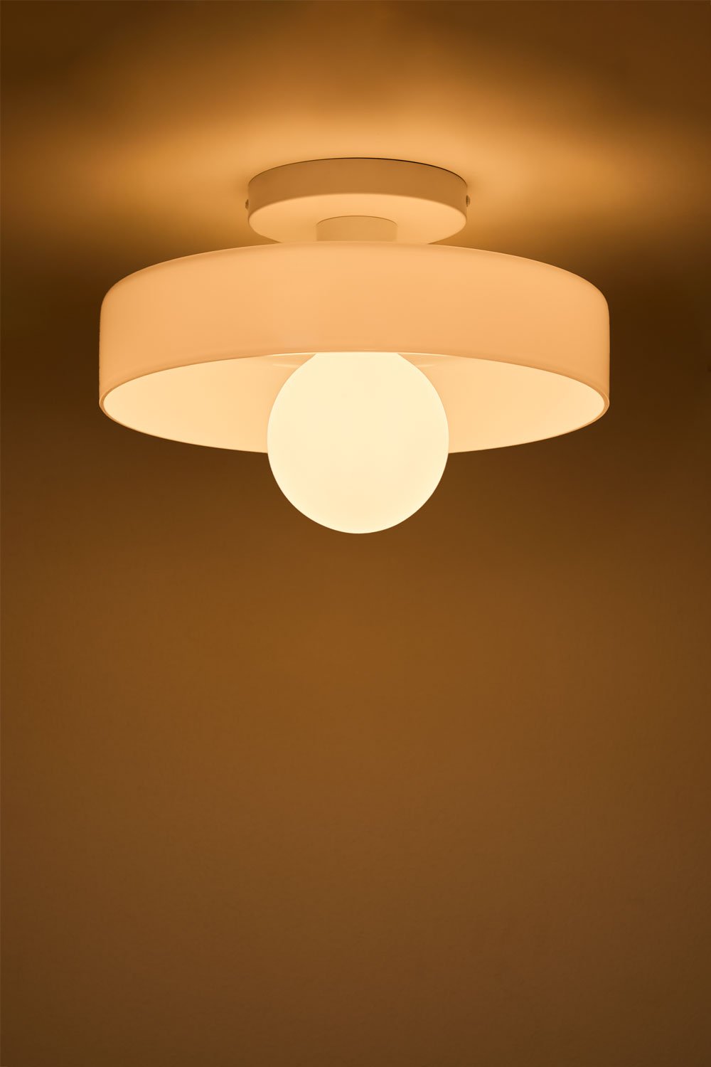 Jaxal glass ceiling light, gallery image 4