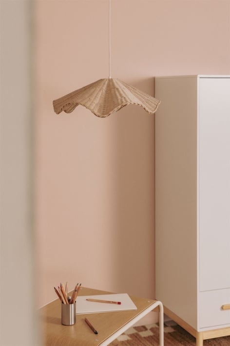 Heulyn rattan ceiling lamp