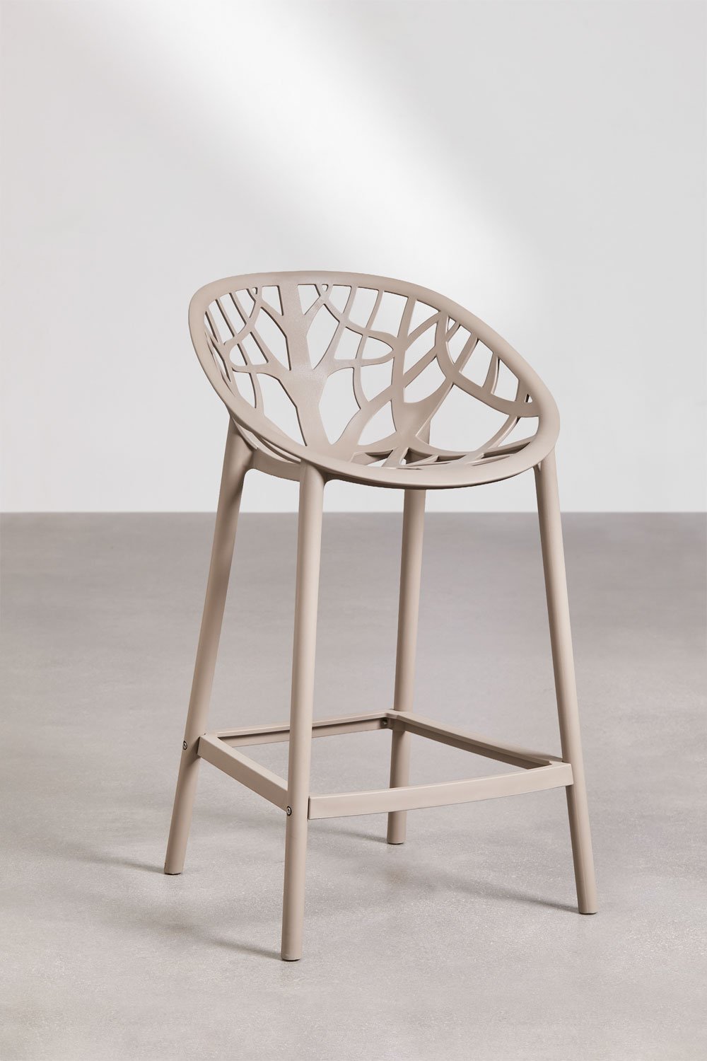 Pack of 4 Ores polypropylene high stools, gallery image 3