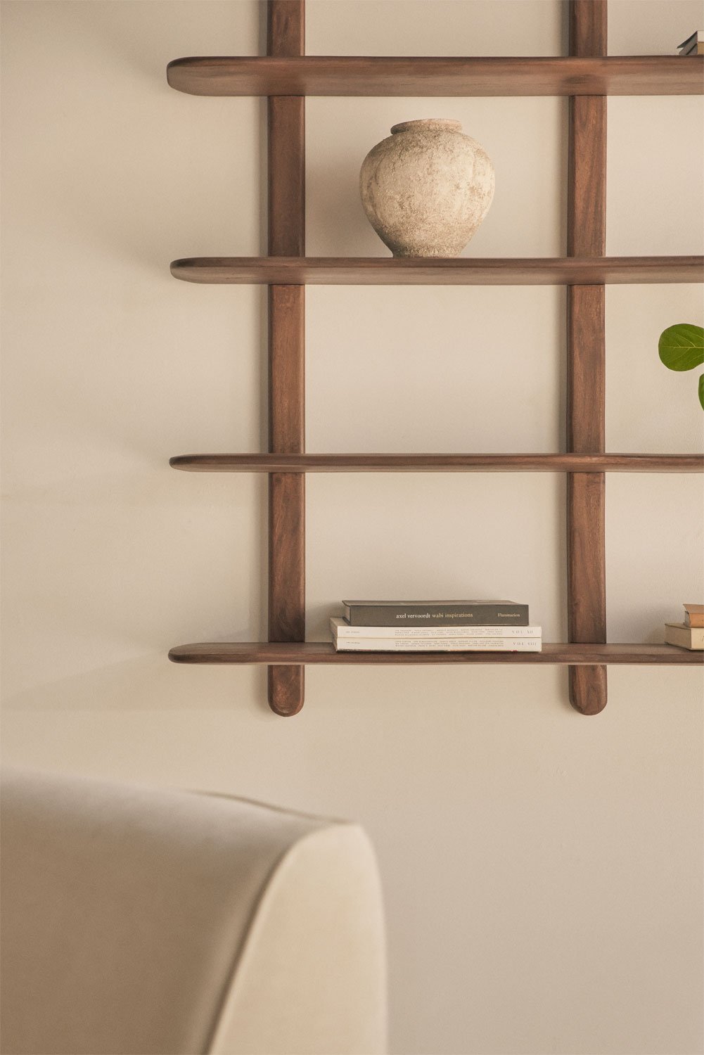 Wall shelf in Veleta wood , gallery image 2