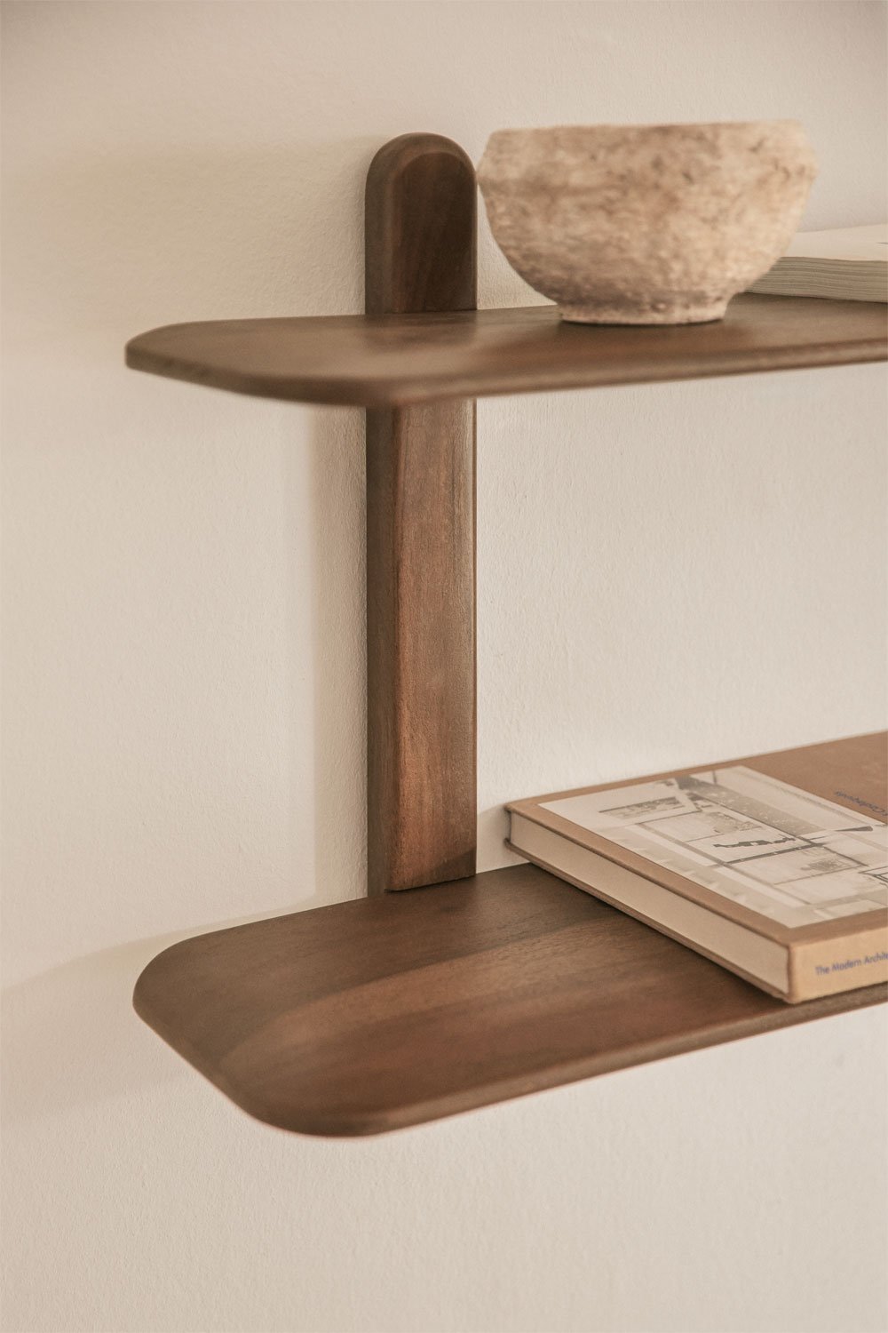 Wall shelf in Veleta wood , gallery image 2
