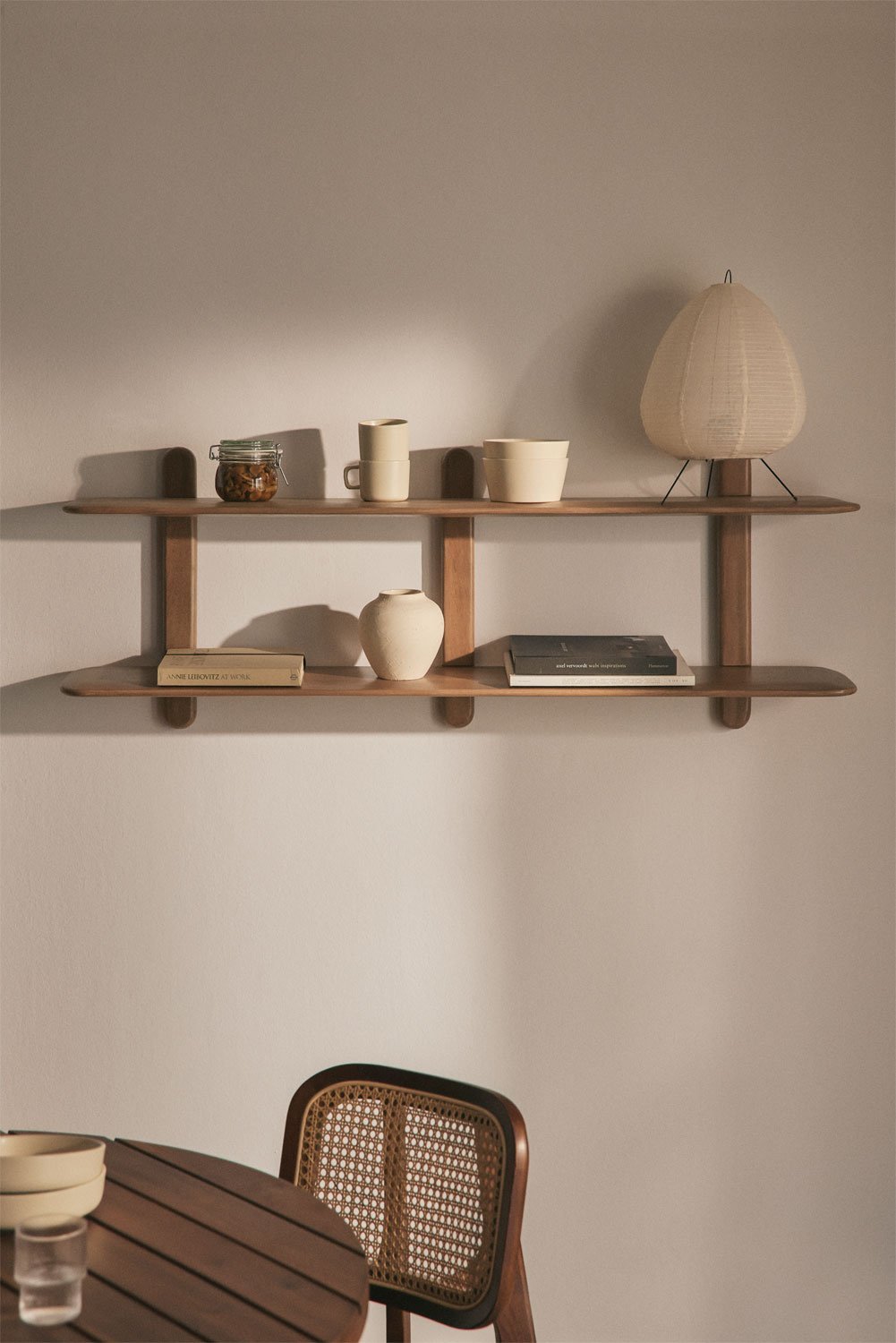 Wall shelf in Veleta wood , gallery image 1