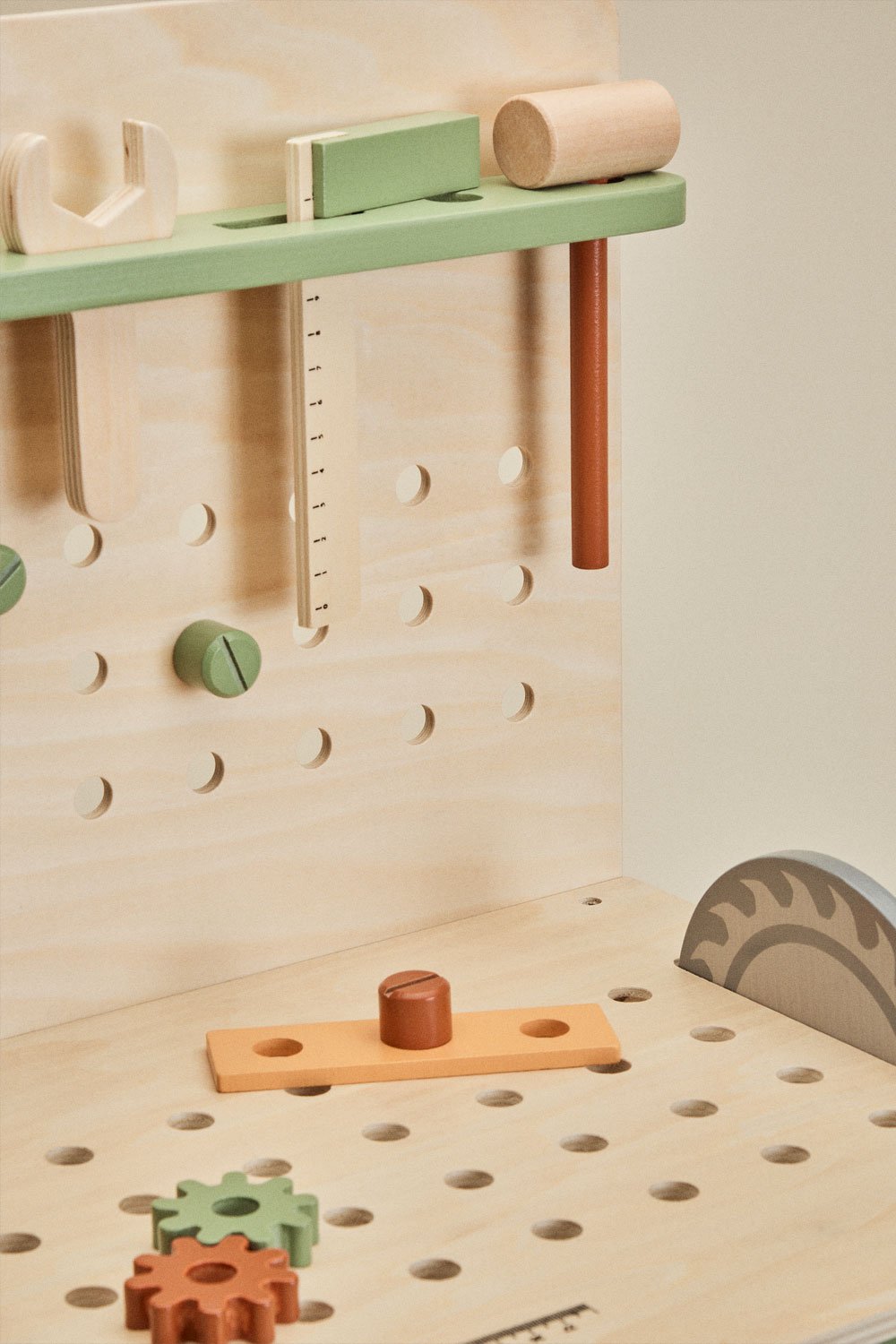 Albiore Kids wooden tool bench, gallery image 4