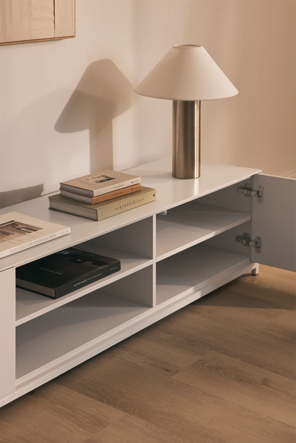 Kivora MDF TV cabinet, gallery image 2