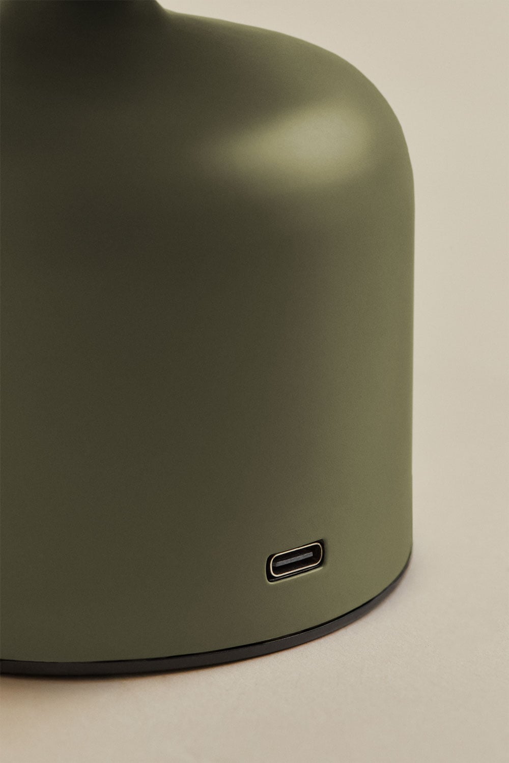 Nantali wireless LED outdoor table lamp in iron, gallery image 6