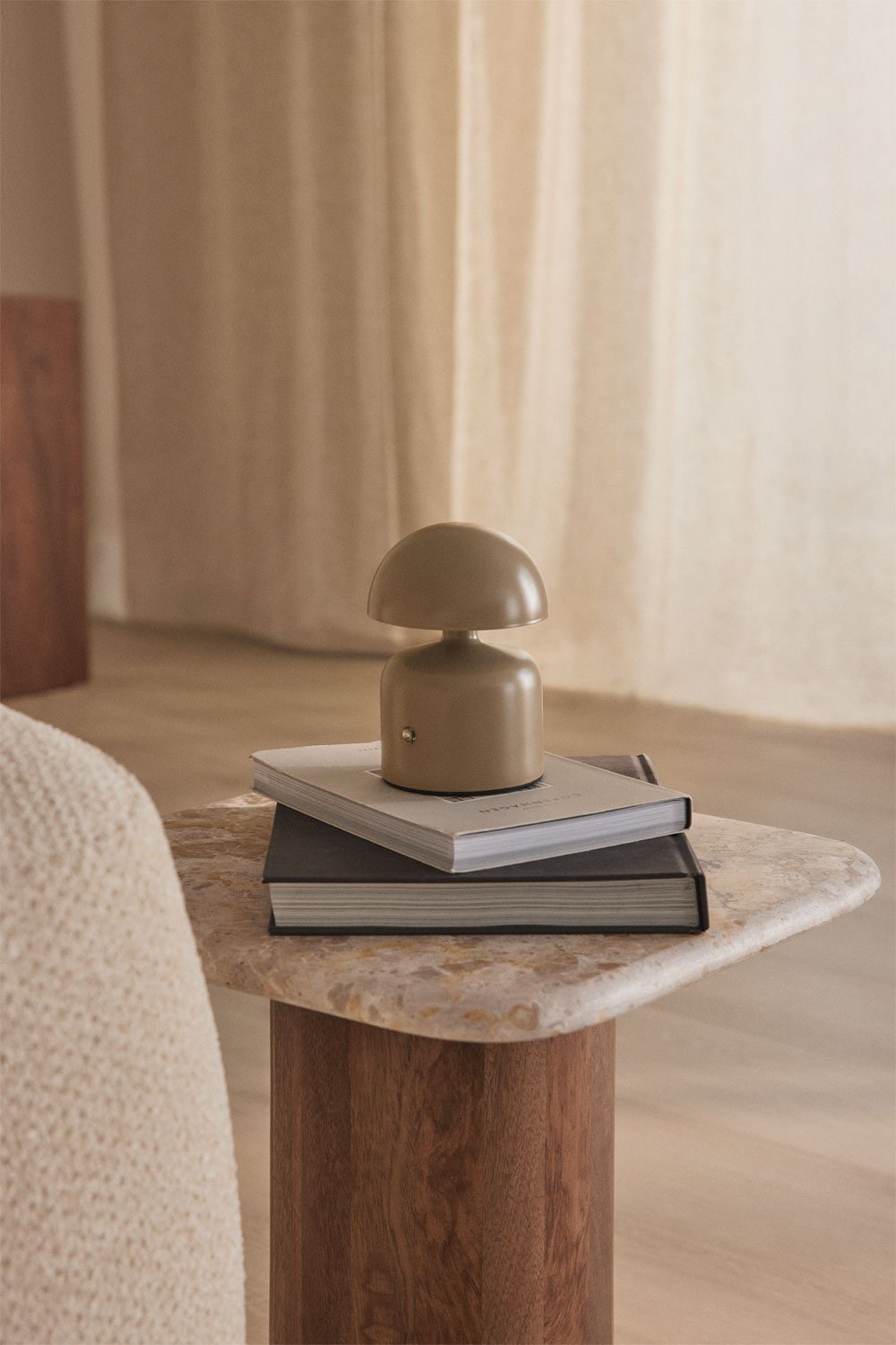 Nantali Wireless Iron LED Table Lamp, gallery image 1