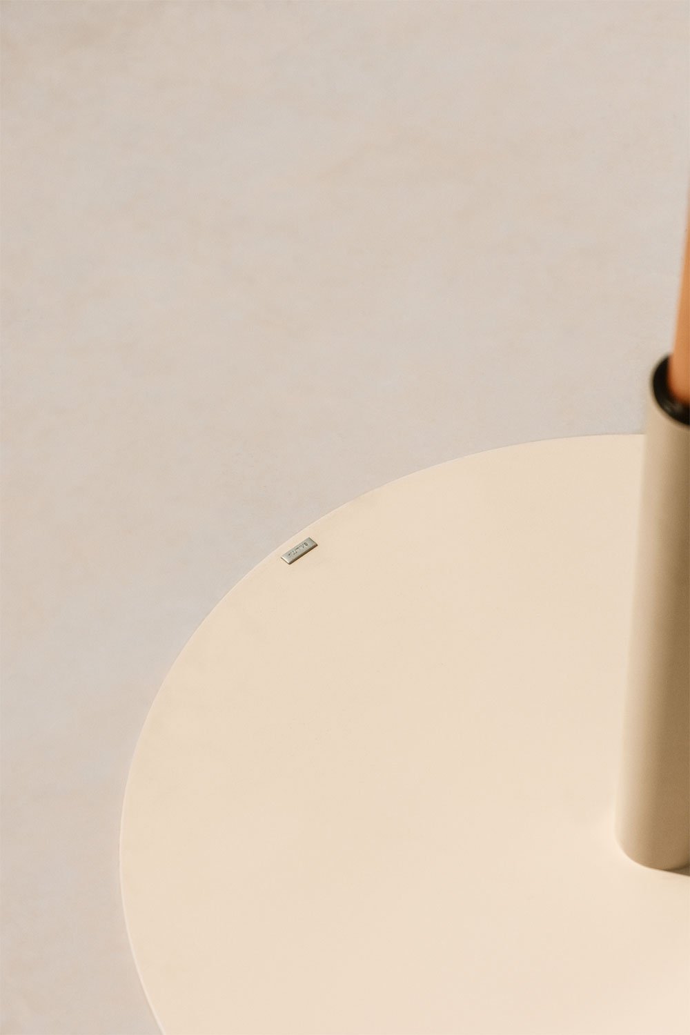 Round umbrella base Ø60 cm in Peuet steel, gallery image 2